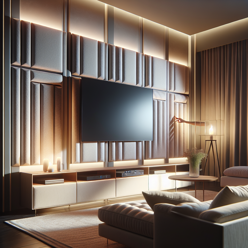 Fra larm til luksus: Forvandl din tv-væg med akustikpaneler